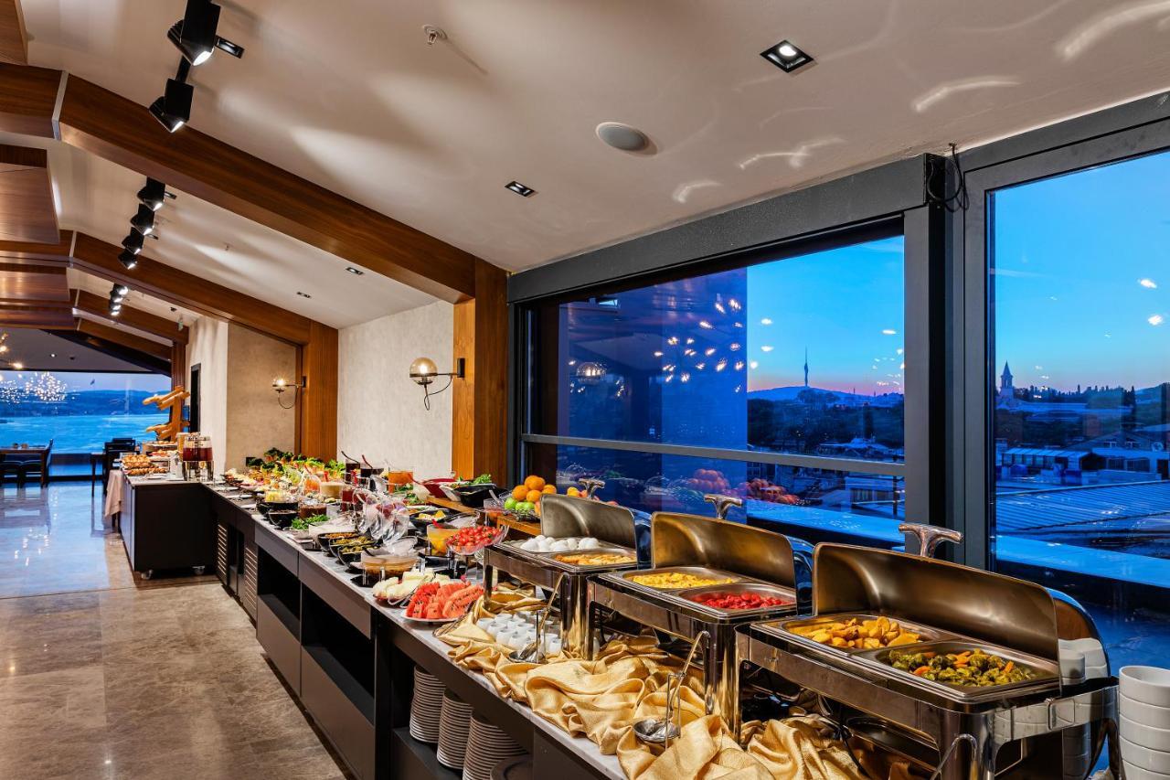 Demiray Hotel Old City イスタンブール エクステリア 写真 The buffet at the hotel